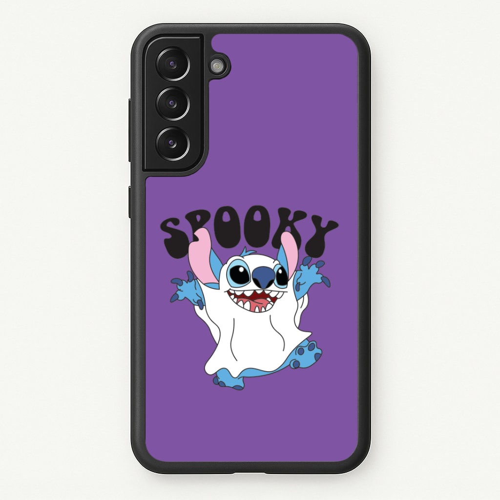 Spooky Cute Blue Alien Galaxy S21 Case