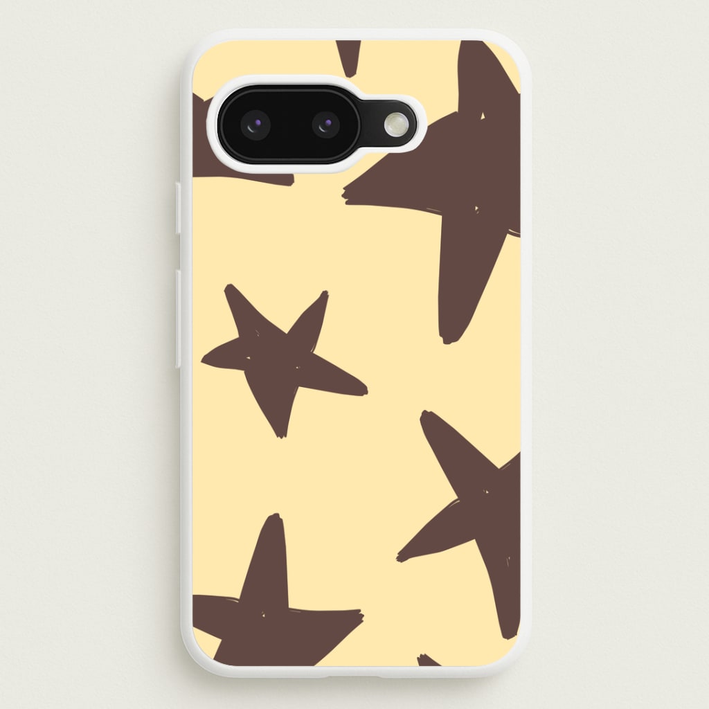 Vanilla & Chocolate Stars Google Pixel 9a Case