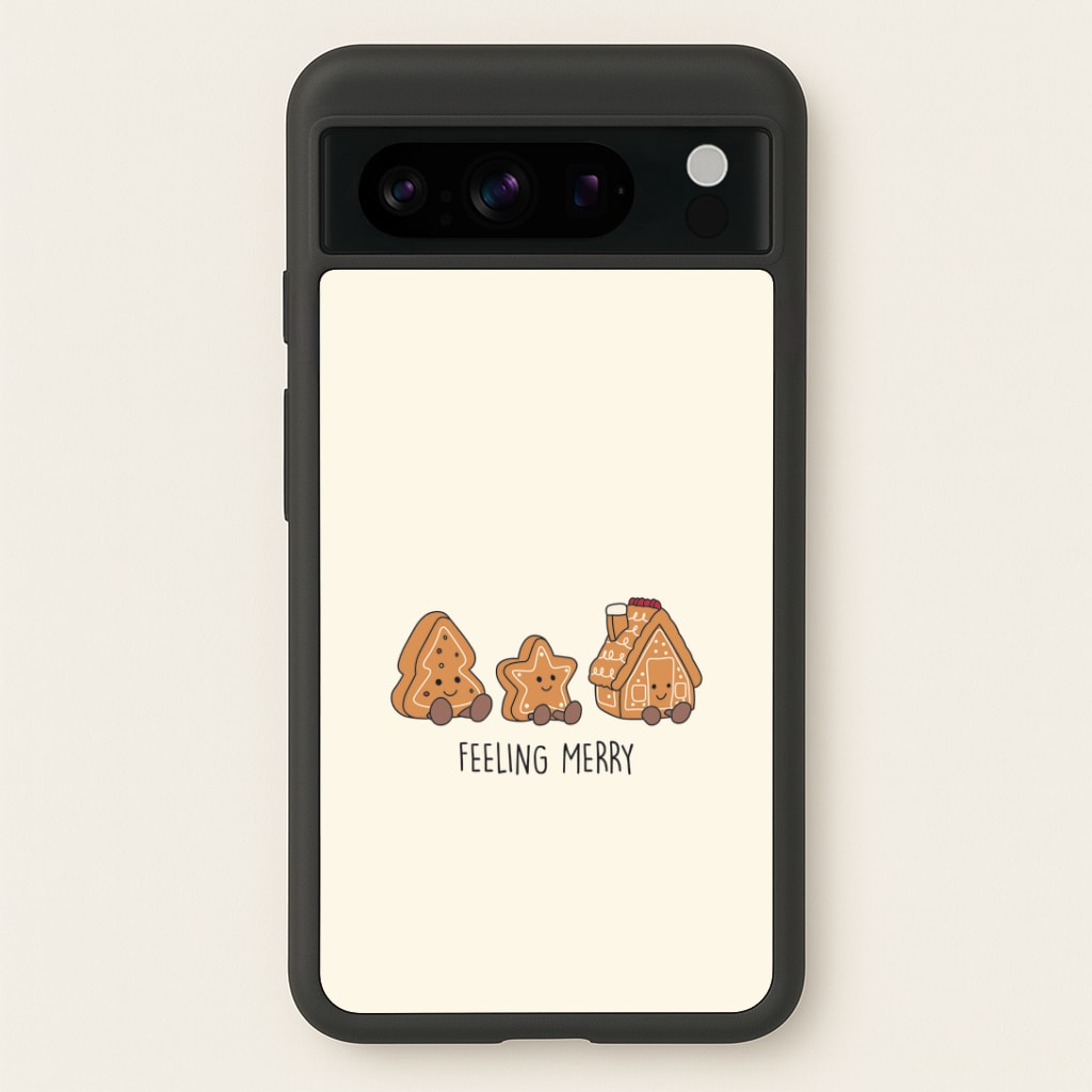 Gingerbread Plushies Quote Google Pixel 8 Pro Case