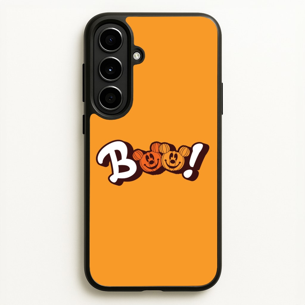 Pumkin Mouse Boo Galaxy A56 Case