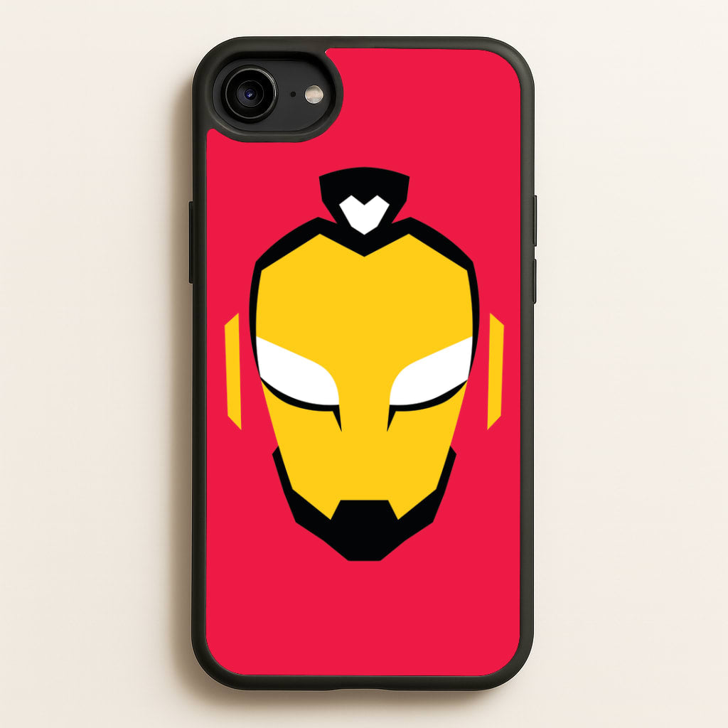 Metal Heart Hero Face iPhone 6 / 7 / 8 / SE Case