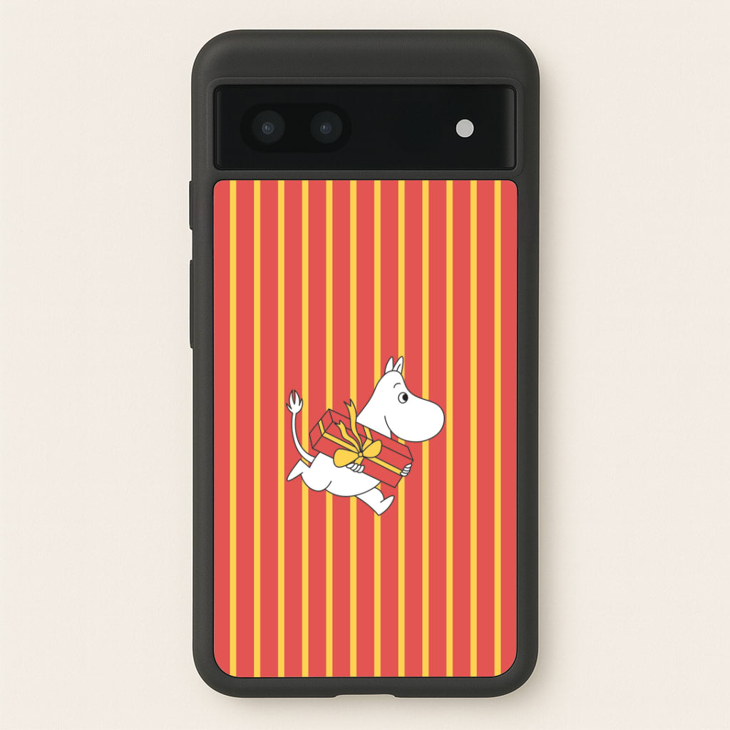 Red Present Moom Google Pixel 6a Case