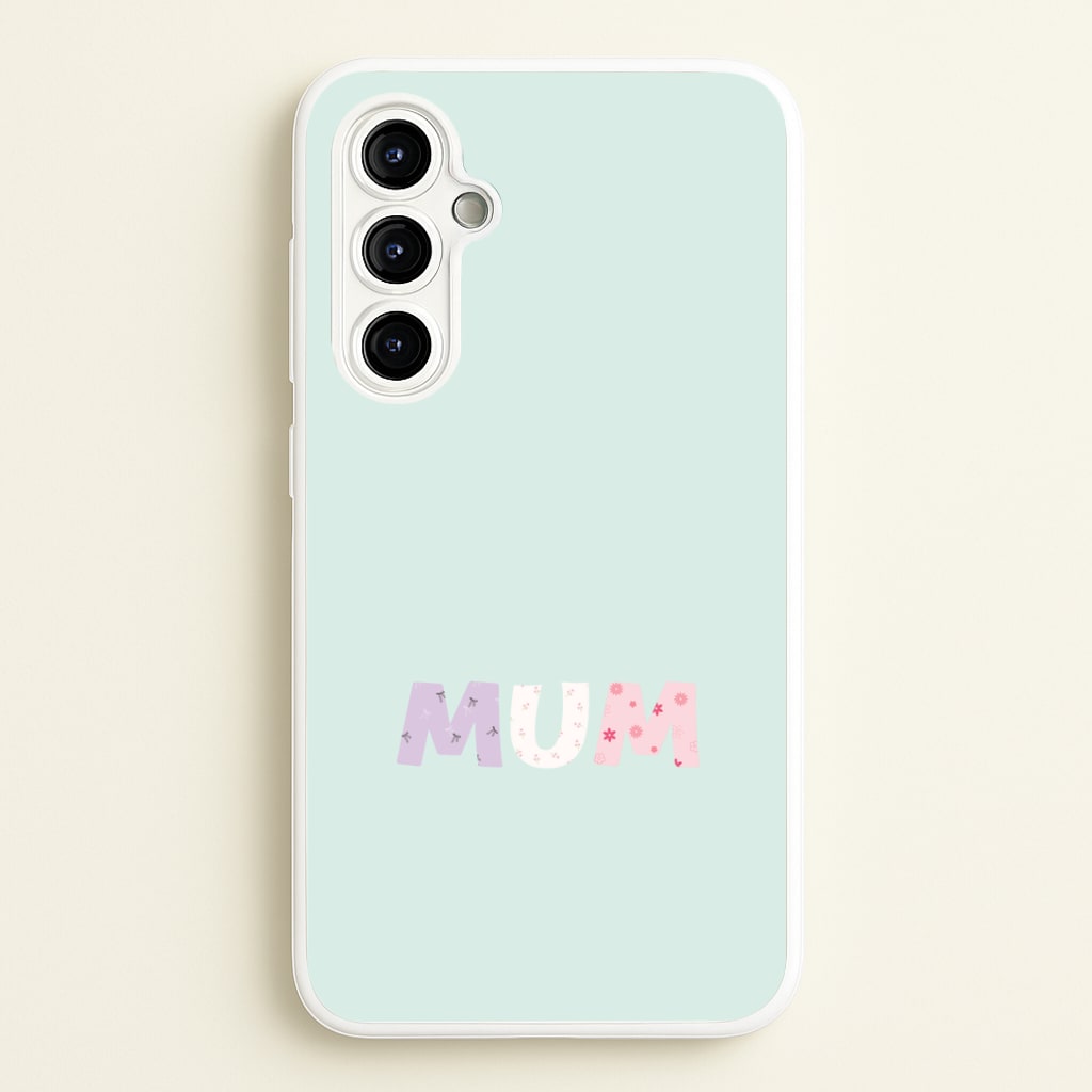 Mum Patchwork Galaxy A54 Case