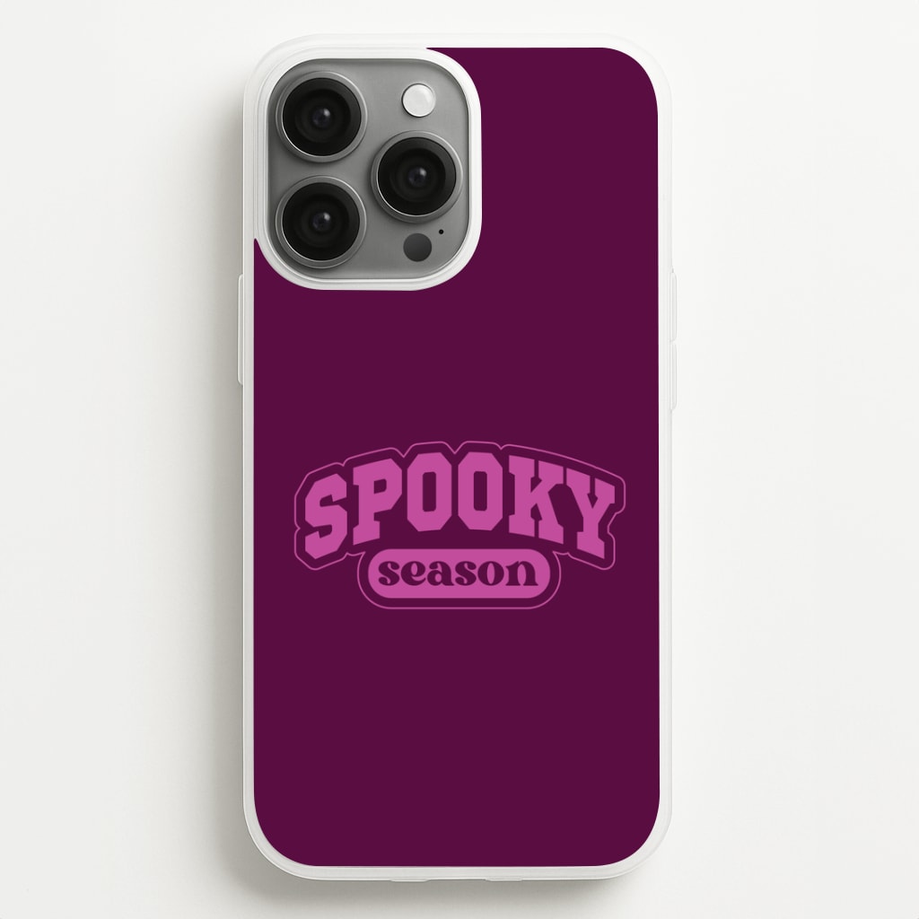 Spooky Season Varsity iPhone 13 Pro Max Case