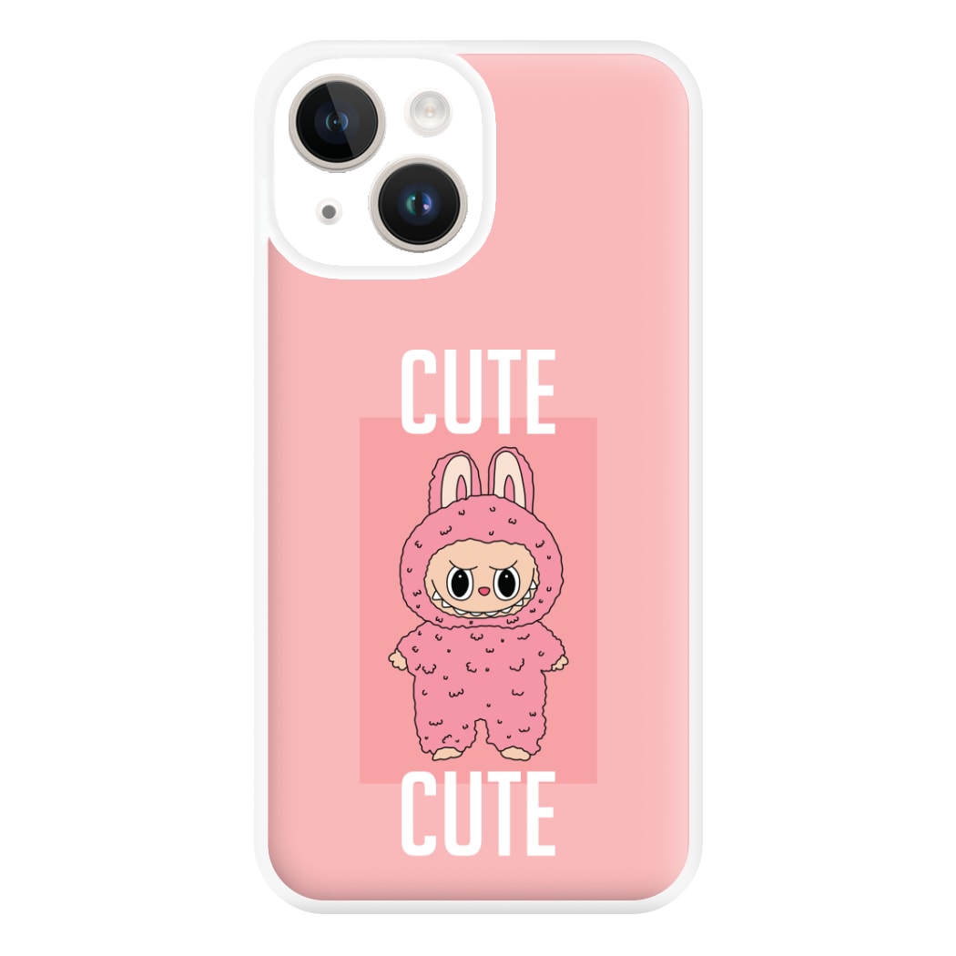 Cute Pink Monster iPhone 14 Case