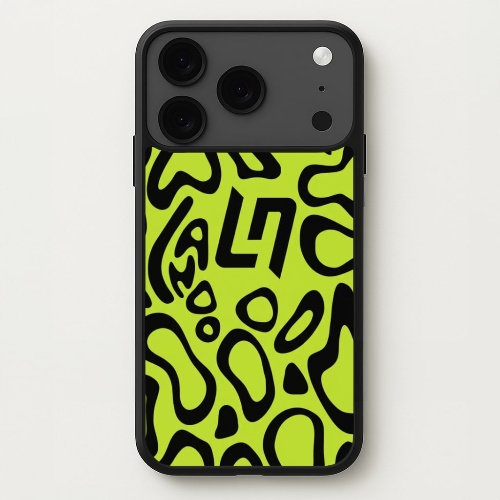 Norris Helmet Pattern iPhone 17 Pro Case