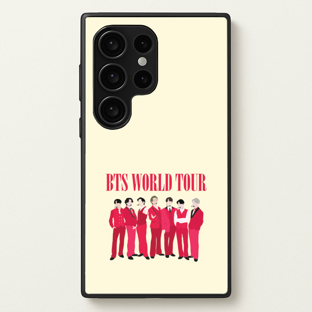 K-Pop Band World Tour 2026 Galaxy S24 Ultra Case