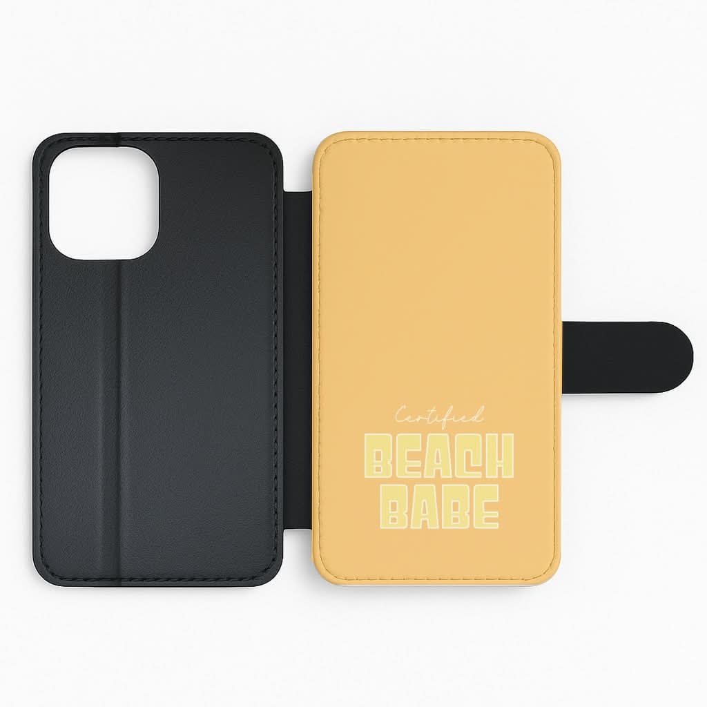 Certified Beach Babe Flip Phone Case