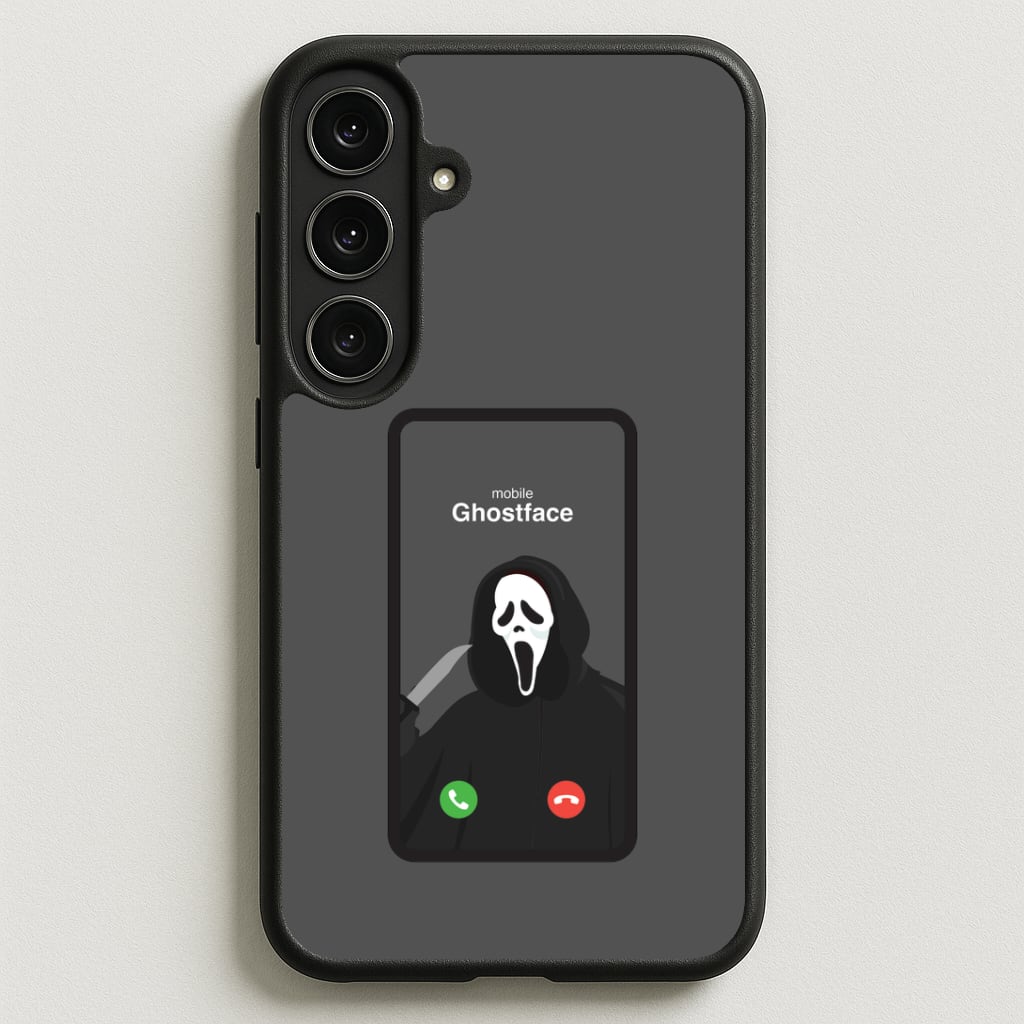 Caller ID Ghostface Galaxy S25FE Case