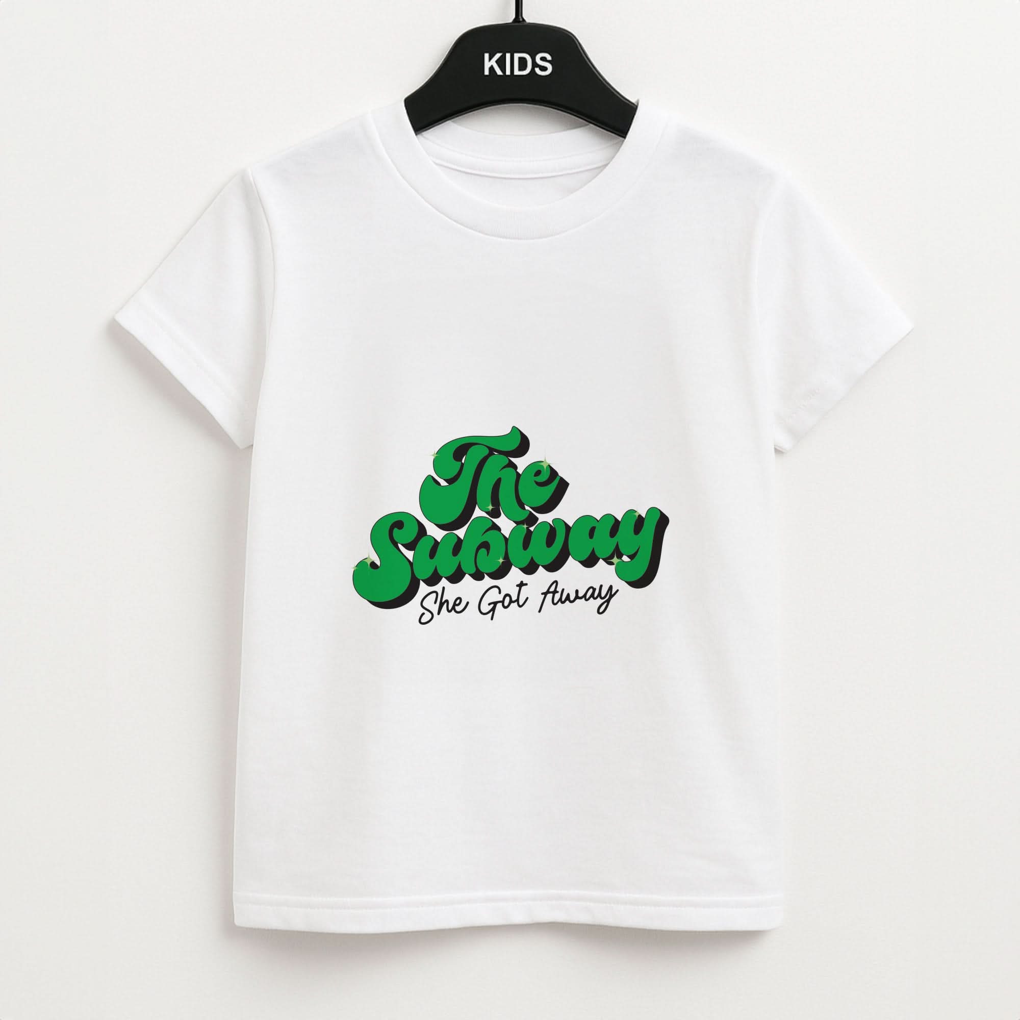 Subway Green Kids Unisex T-Shirt