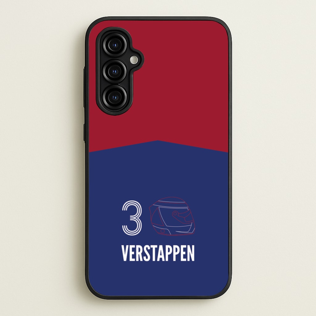 Verstappen Helmet 2026 Galaxy A54 Case
