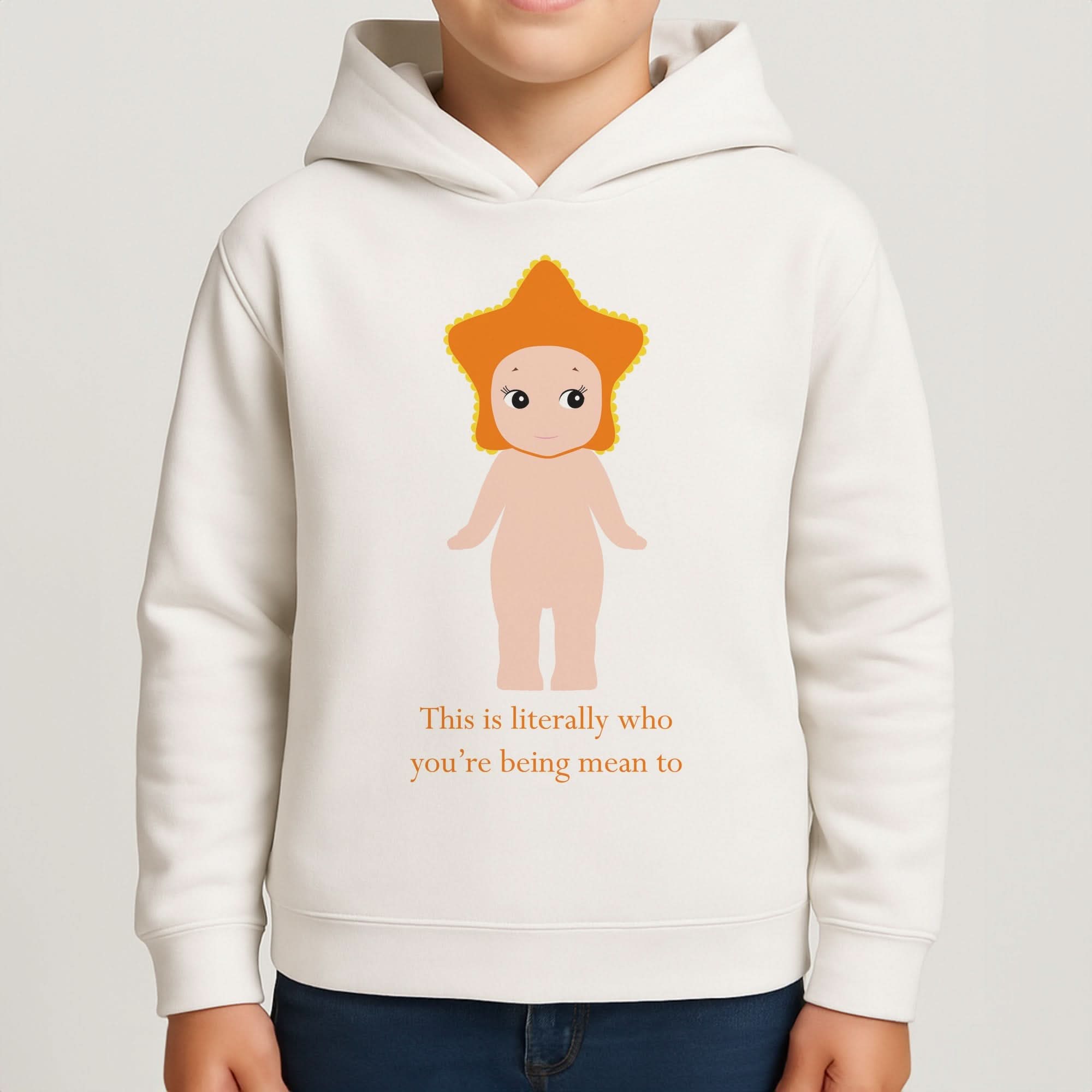 This Is Literally Who You're Being Mean To Boys Hoodie