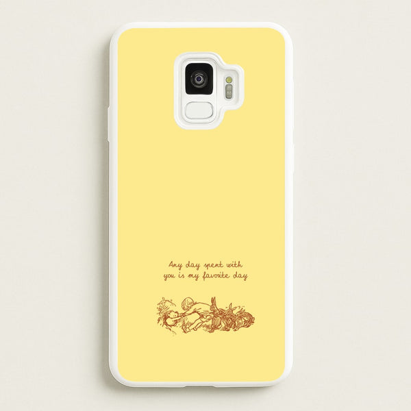 Any Day Spent With You Galaxy S9 Case