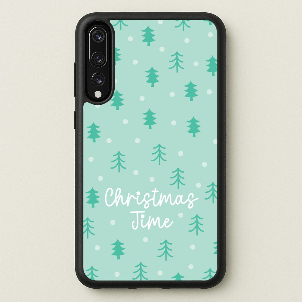 Cute Xmas Trees Pattern Huawei P20 Pro Case