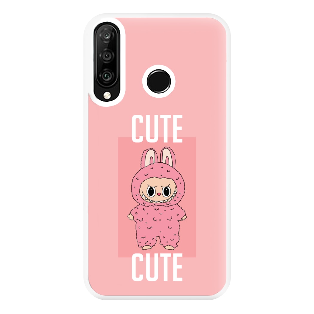 Cute Pink Monster Huawei P30 Lite Case