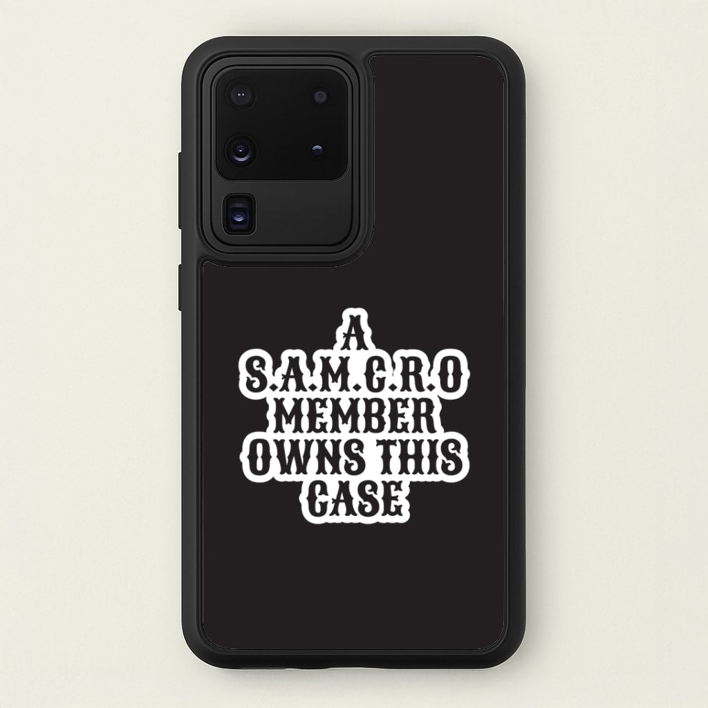 SAMCRO Member Galaxy S20 Ultra Case