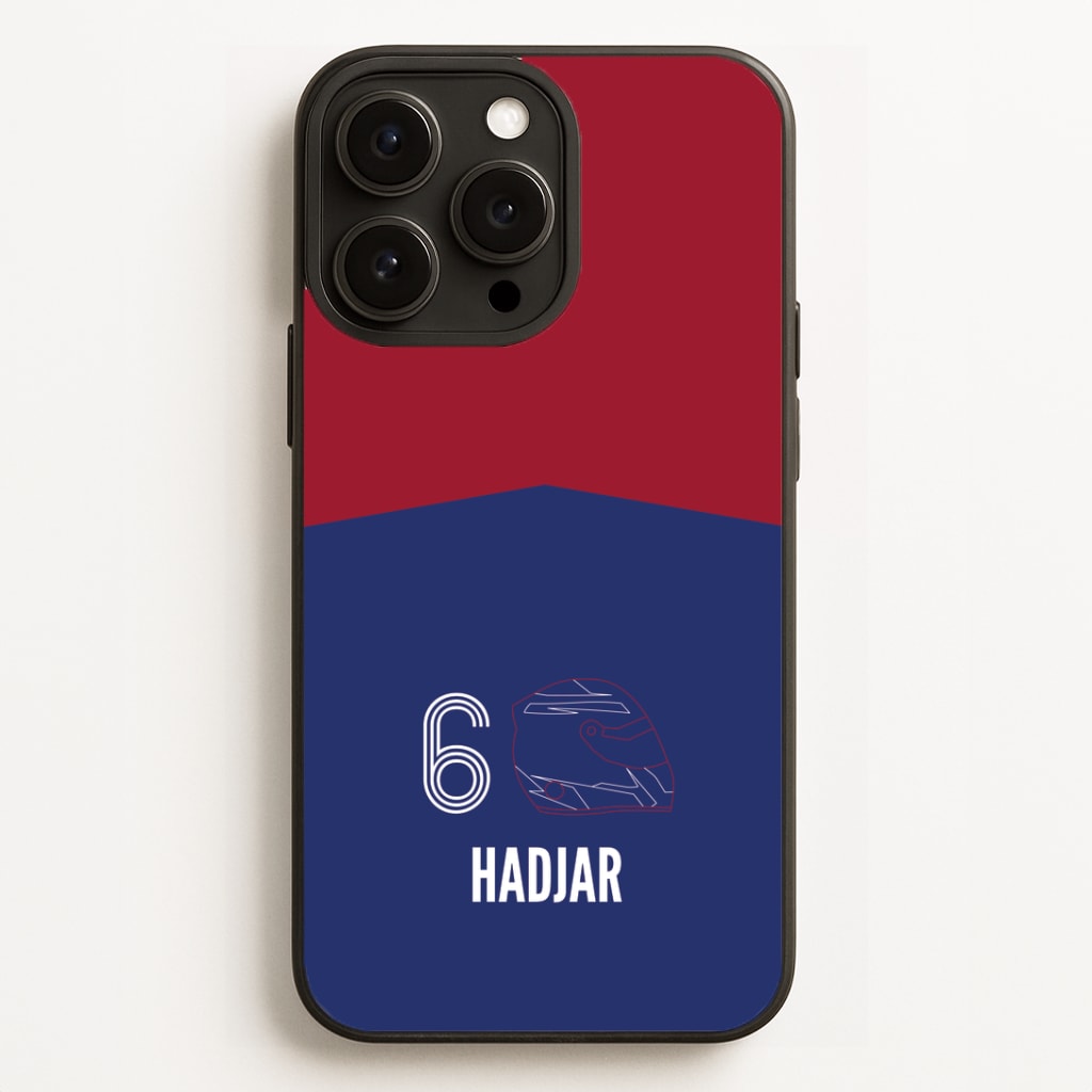 Hadjar Helmet 2026 iPhone 16 Pro Max Case