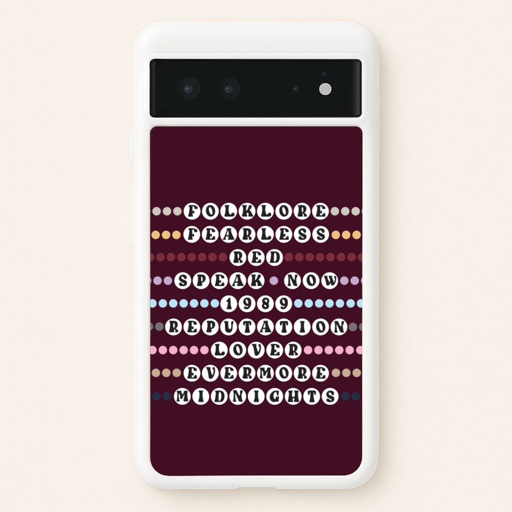 Concert Bracelets Google Pixel 6 Case