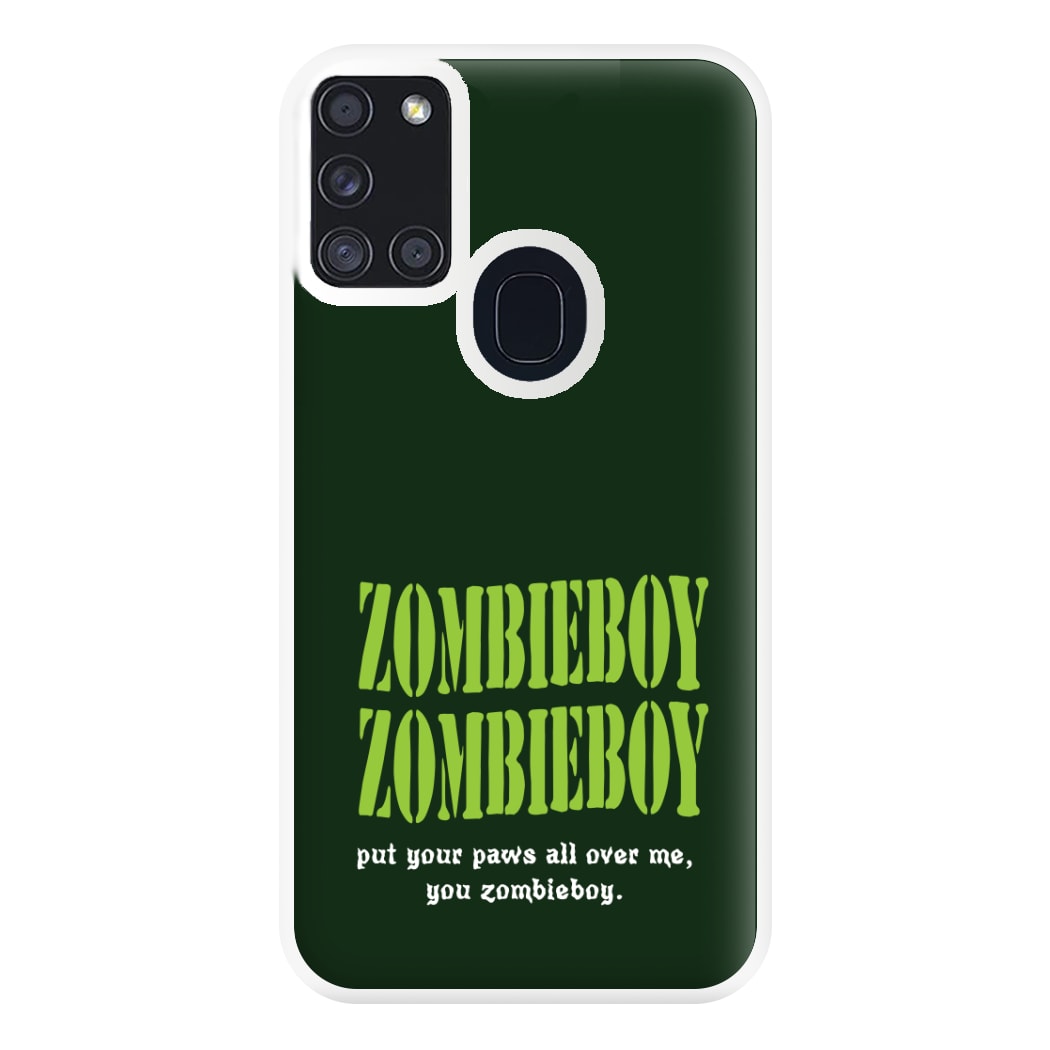Zombieboy Gaga Galaxy A21s Case