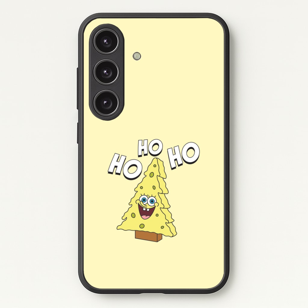 Christmas Tree Cartoon Sponge Galaxy S24FE Case