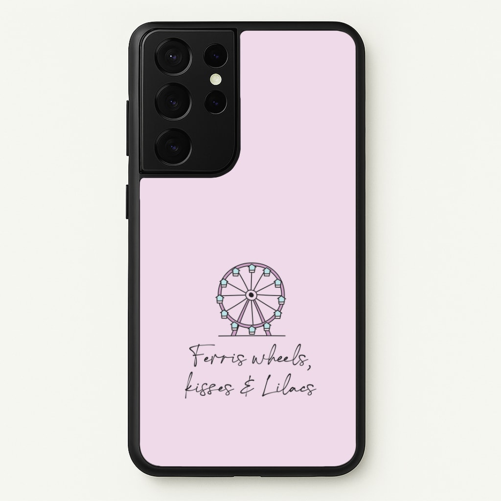 Ferris Wheels, Kisses & Lilacs Galaxy S21 Ultra Case