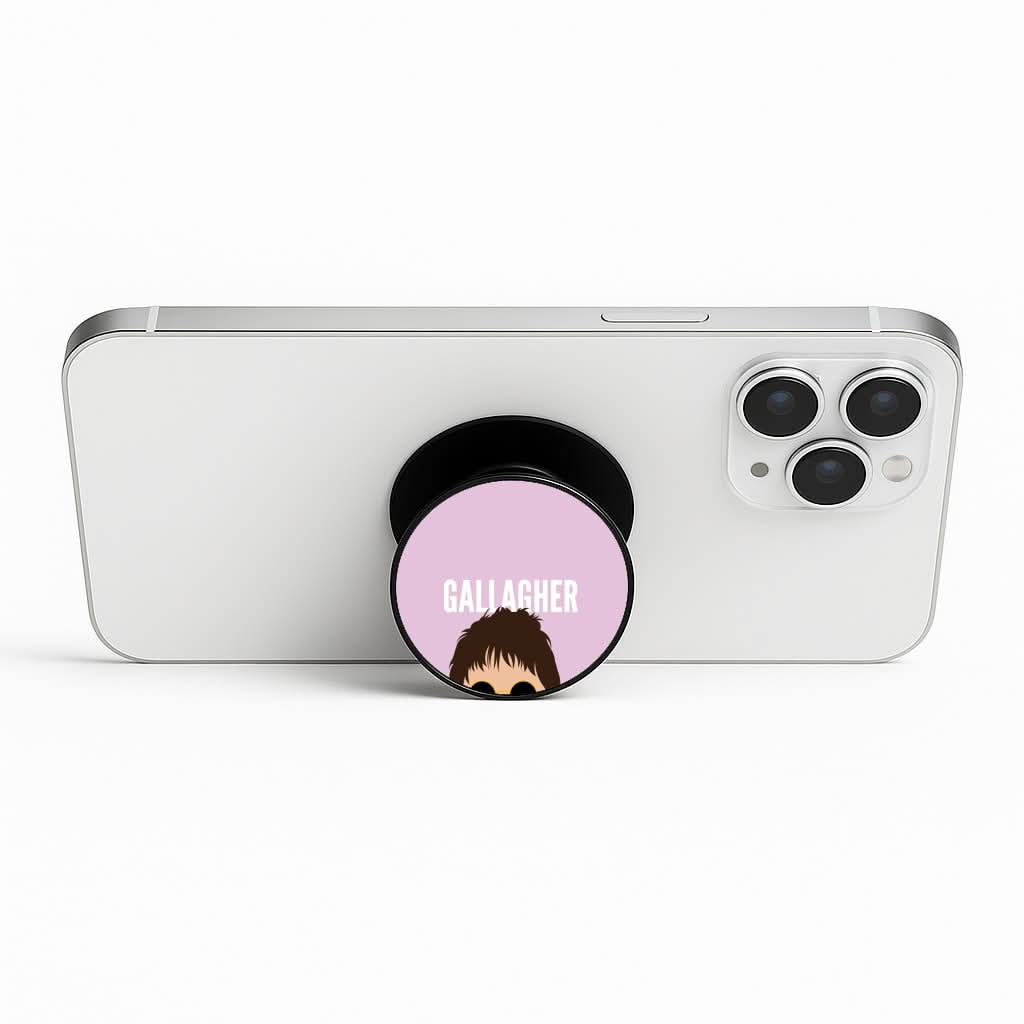 Rock Band Member Purple Phone Stand