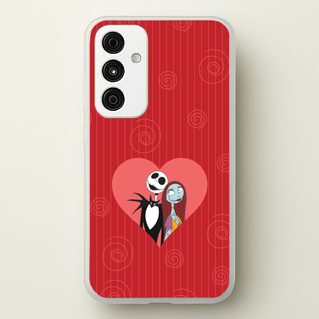 J And S Heart Galaxy A55 Case