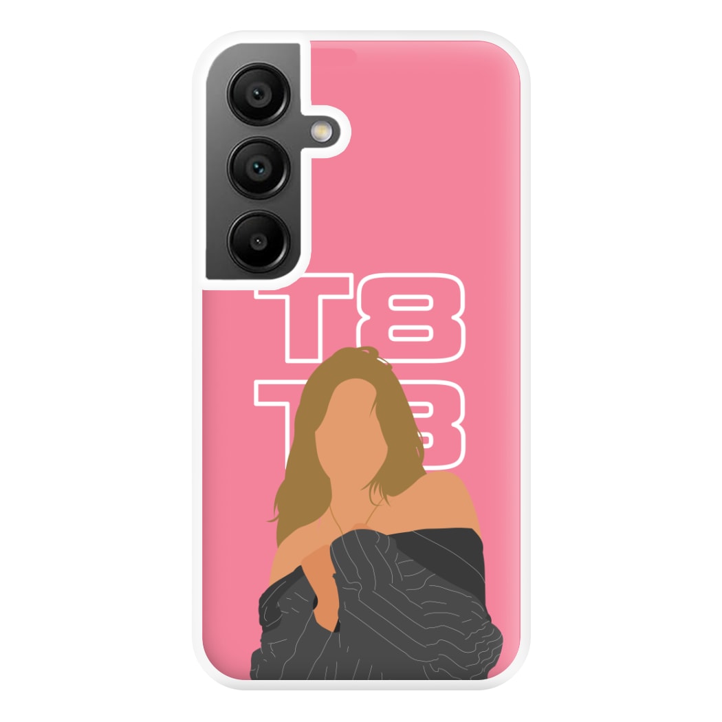T8 Pink Galaxy A56 Case