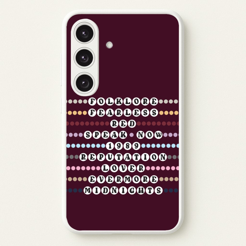 Concert Bracelets Galaxy S24 Plus Case