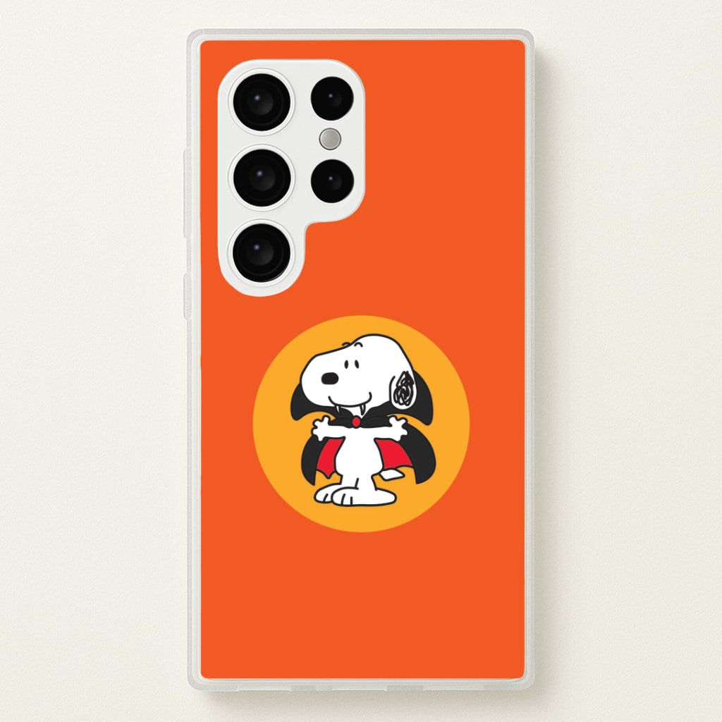 Cartoon Beagle Vampire Galaxy S24 Ultra Case