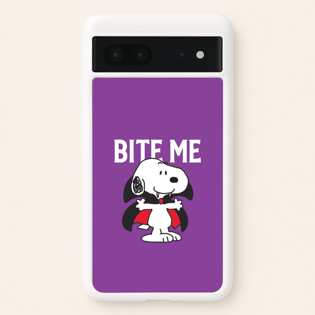 Bite Me Cartoon Beagle Google Pixel 7 Case