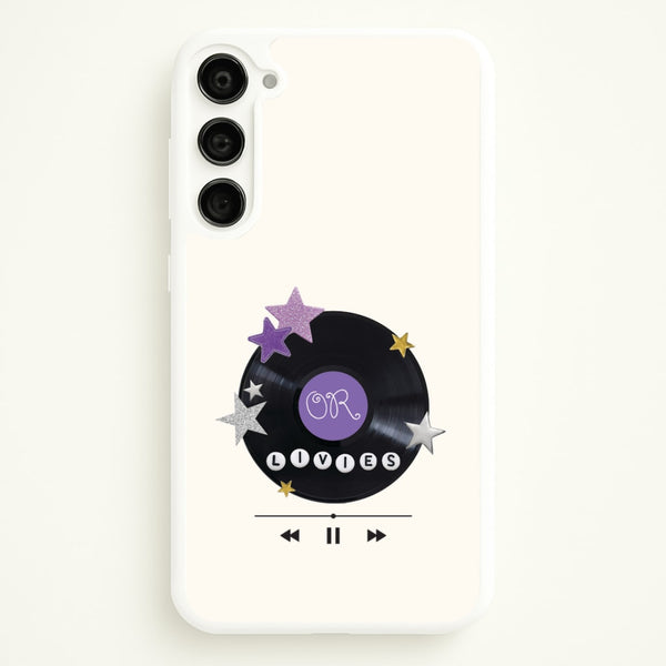 Amethyst Vinyl Scrapbook Galaxy S23 Case