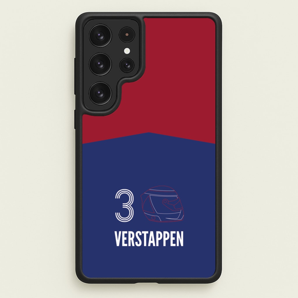 Verstappen Helmet 2026 Galaxy S23 Ultra Case