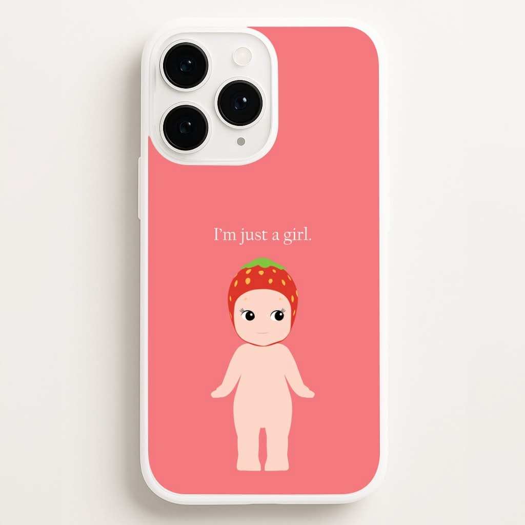 I'm Just A Girl Phone Case for Apple iPhone, Samsung Galaxy, Huawei and Google Pixel