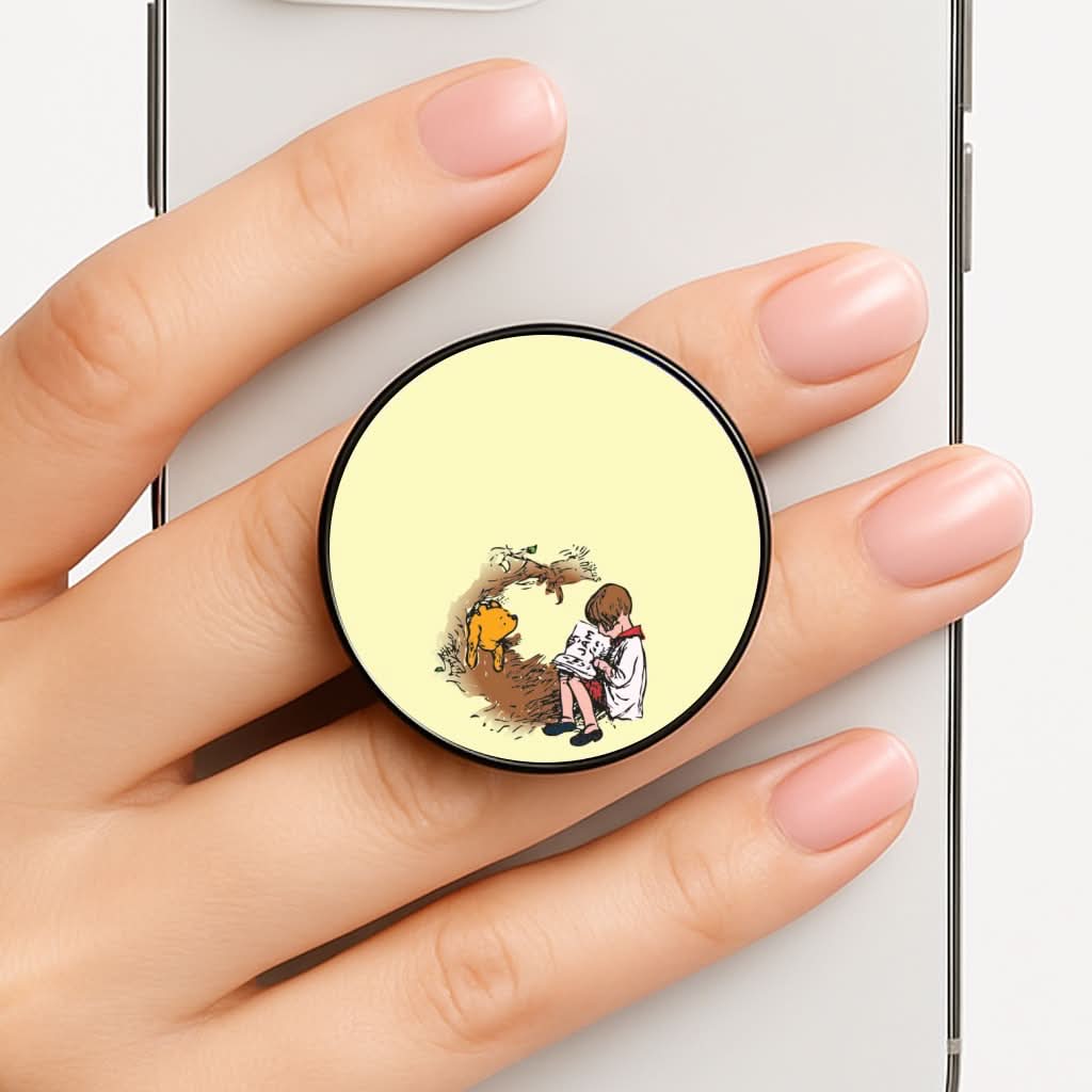 Winnie And Christopher In A Tree Phone Grip