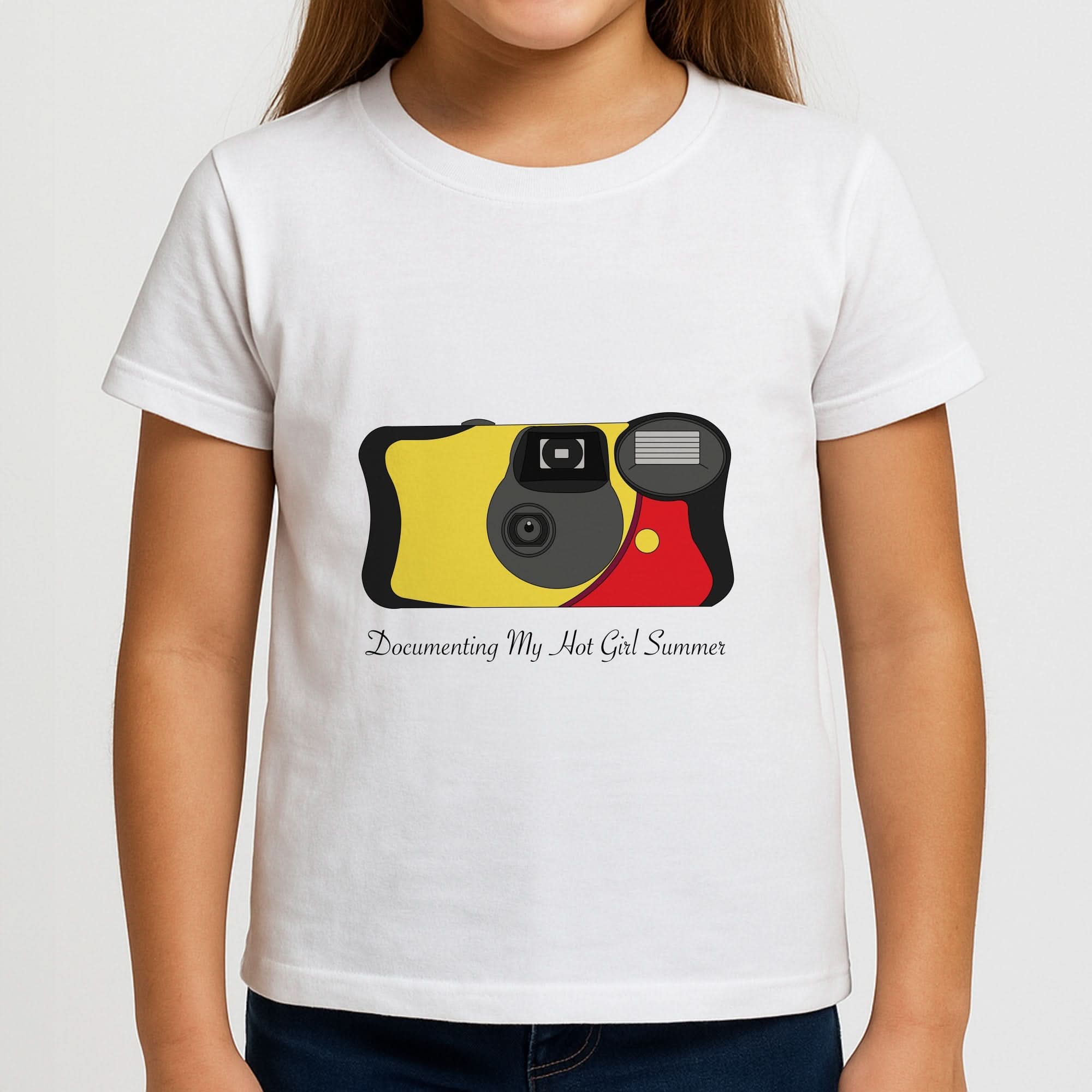 Documenting My Hot Girl Summer Camera Girls T-Shirt