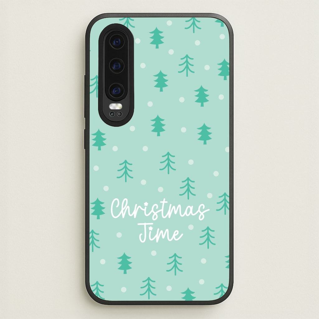 Cute Xmas Trees Pattern Huawei P30 Case