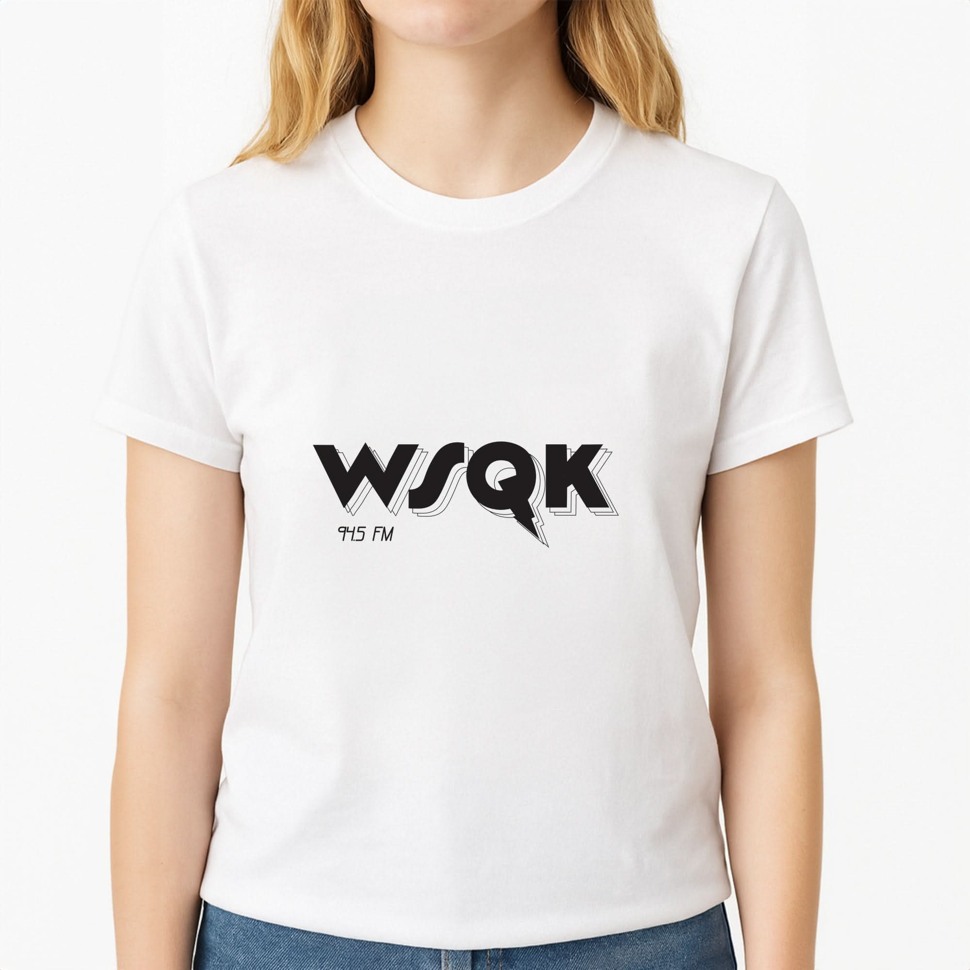 WSQK Radio Womens T-Shirt
