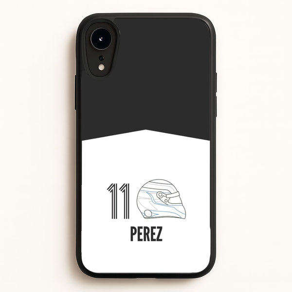 Perez Helmet 2026 iPhone XR Case