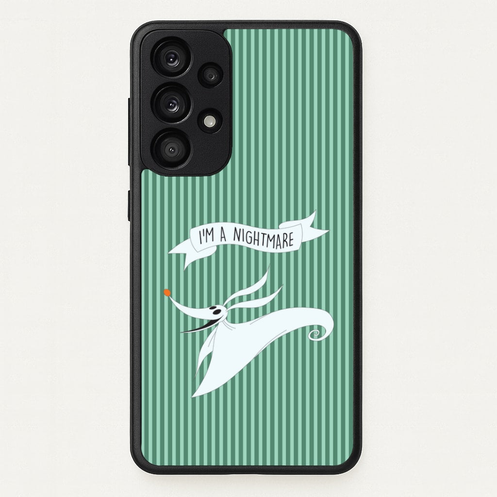 Stripey I'm A Nightmare Galaxy A53 Case
