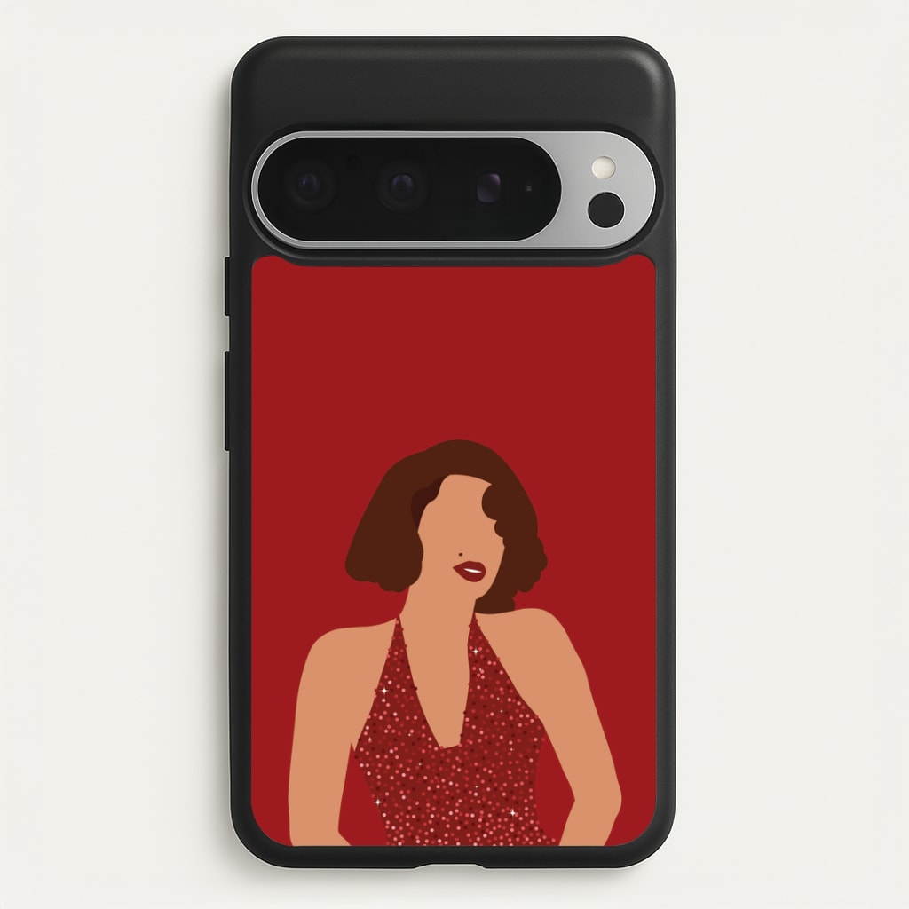 Red Sparkly Dress Google Pixel 9 Pro XL Case