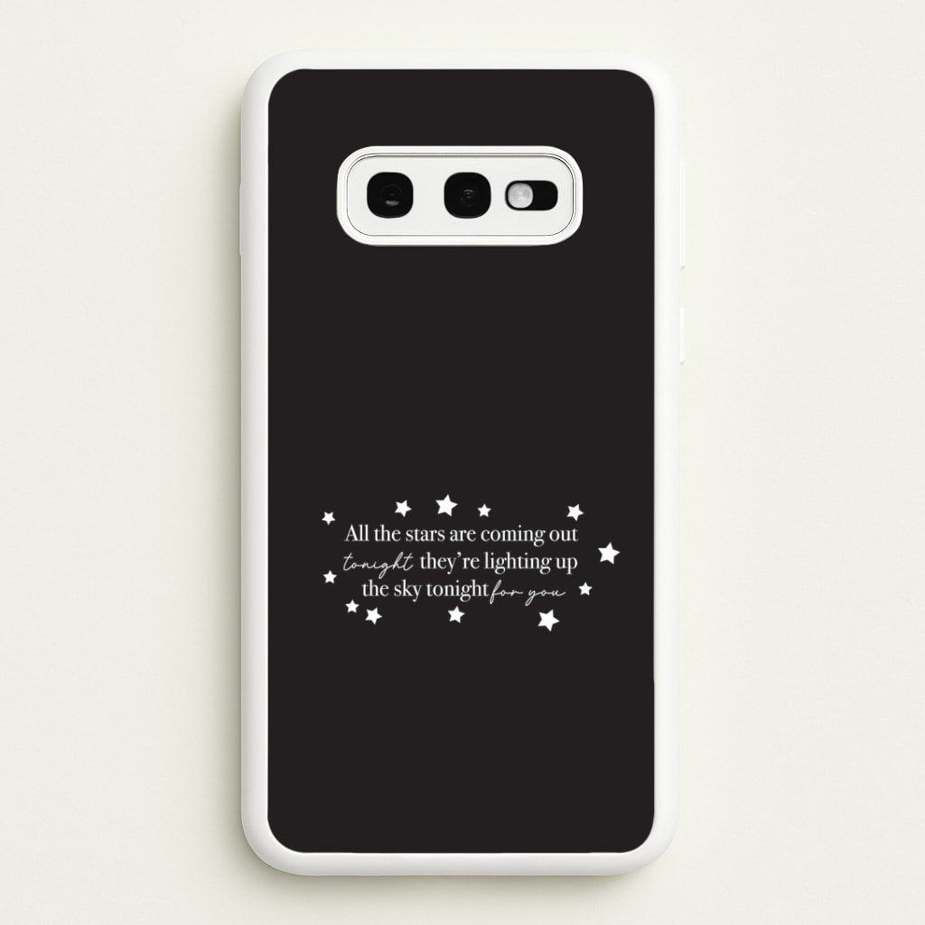 Lighting Up The Sky Tonight Galaxy S10e Case