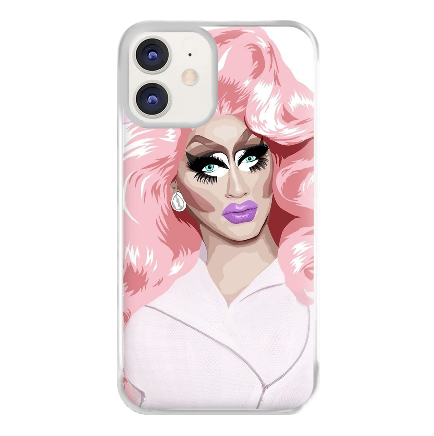 White Trixie Mattel - RuPaul's Drag Race Phone Case
