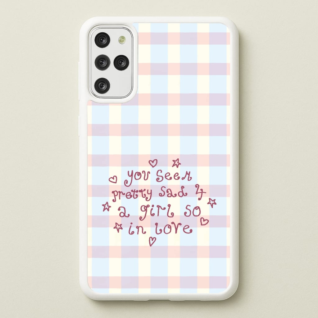 Dreamy Plaid Galaxy S20 Plus Case