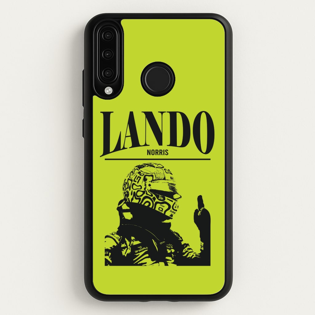 Lando Black And Green Huawei P30 Lite Case