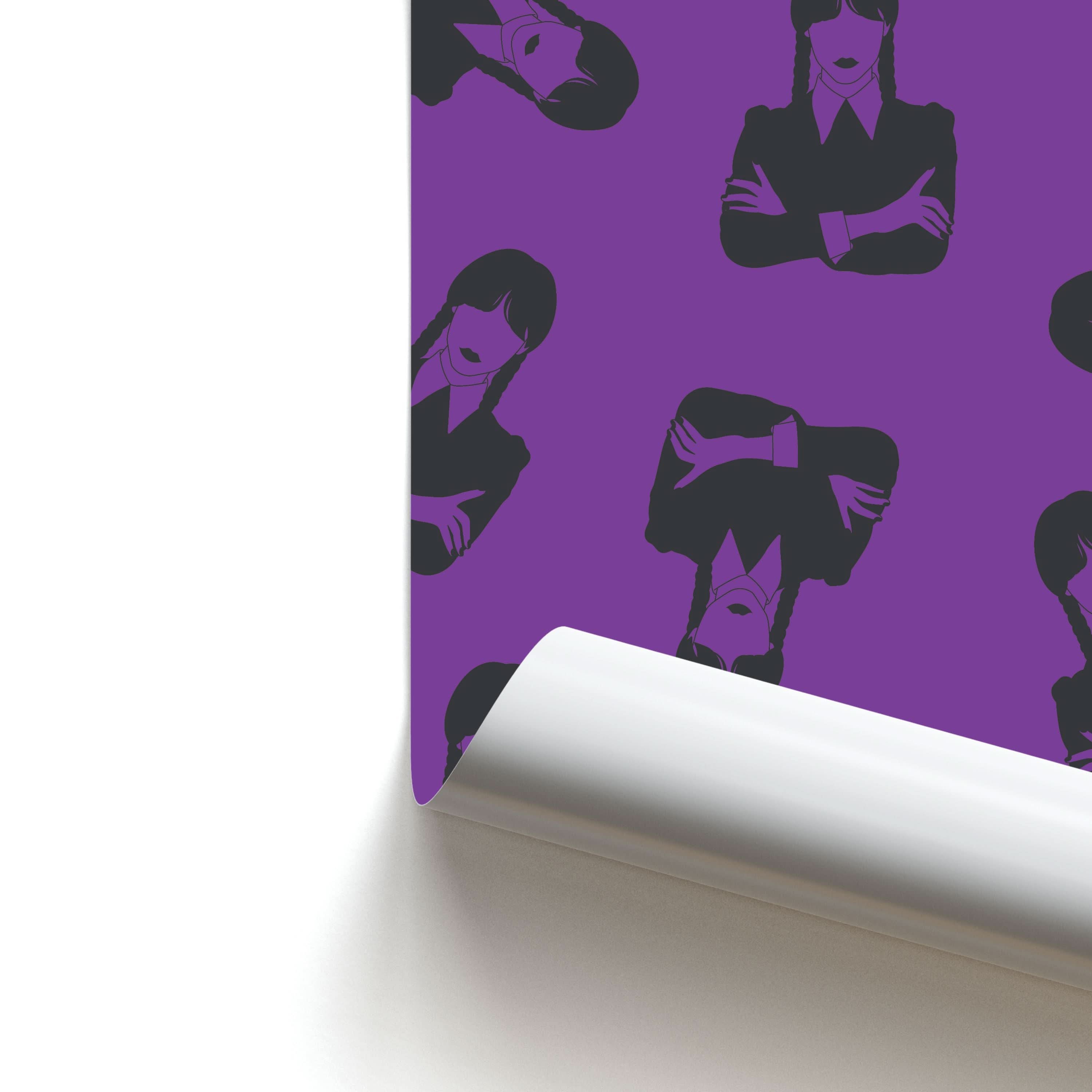 Addams Pattern Poster