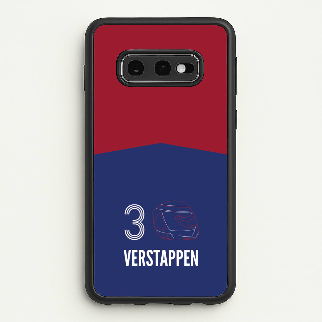 Verstappen Helmet 2026 Galaxy S10e Case