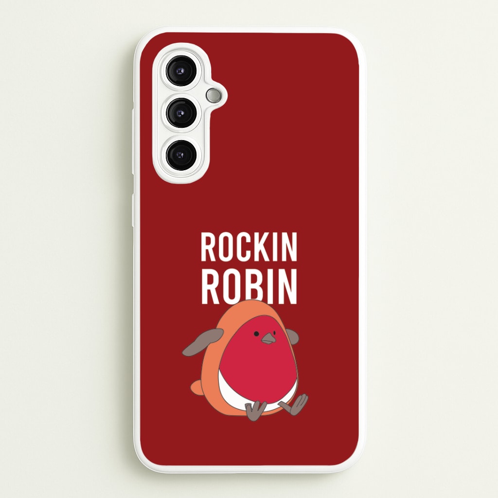 Rockin Robin Plush Galaxy A14 Case