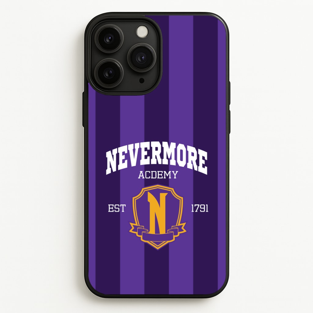 Addams Academy Purple iPhone 11 Pro Case