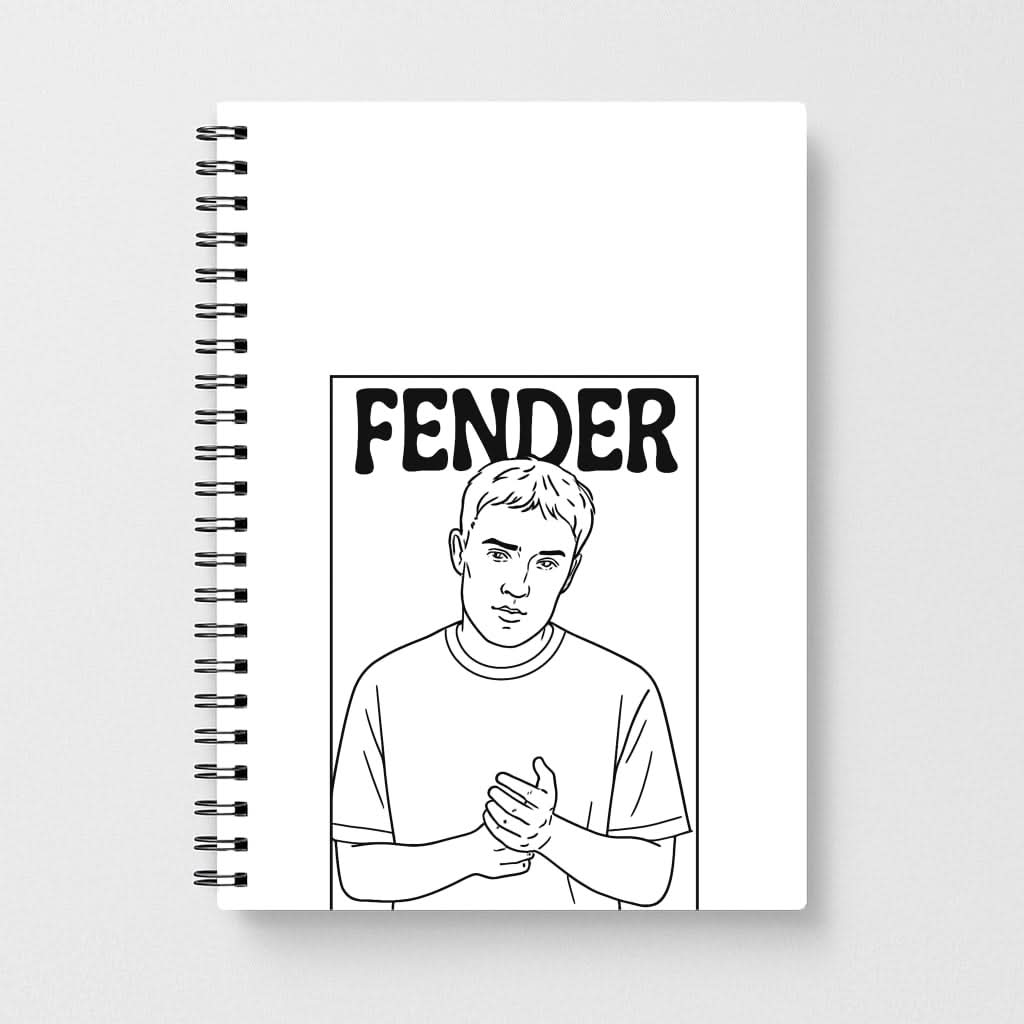 Fender Outline Notebook